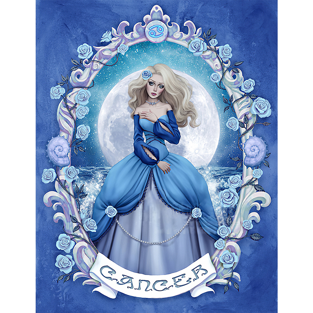 

Gothic Freak Woman - Round Drill Diamond Painting - 30*40CM, 501 Original
