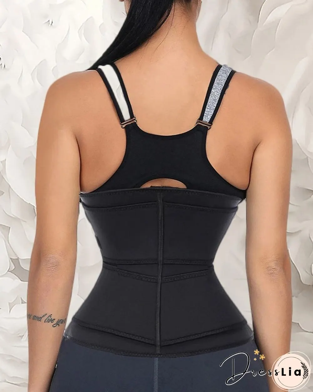 Solid Waist Trainer Corset Neoprene Sweat Belt Tummy Slimming Sport Shapewear Breathable