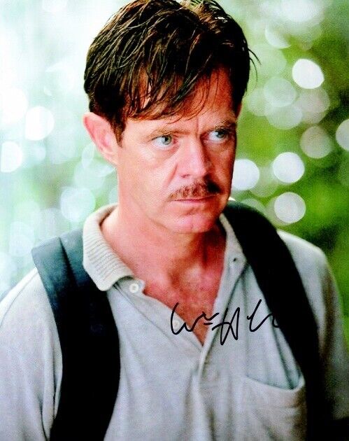 William H. Macy Signed Jurassic Park III 8x10 inch Photo Poster painting - Shameless Actor