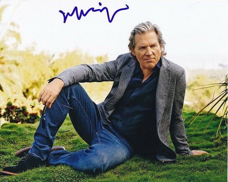 Jeff bridges signed autographed Photo Poster painting