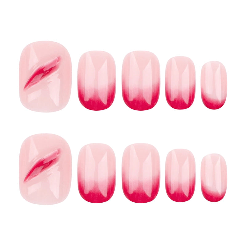 Halloween Cute Geometric Plastic Nail Patches 1 Set