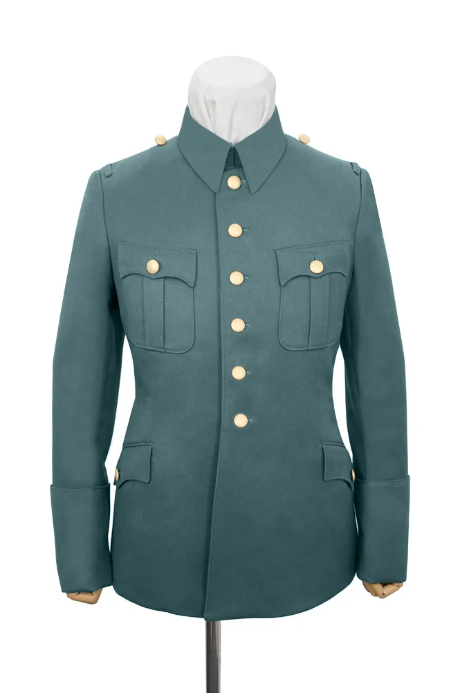   Polizei German M1928 General Officer Gabardine Service Waffenrock Tunic German-Uniform