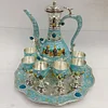 Vintage Handmade Fine Turkish Wine Set of 8