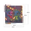 Diamond Painting-DIY Full Round Drill Dinosaur(40x40cm)