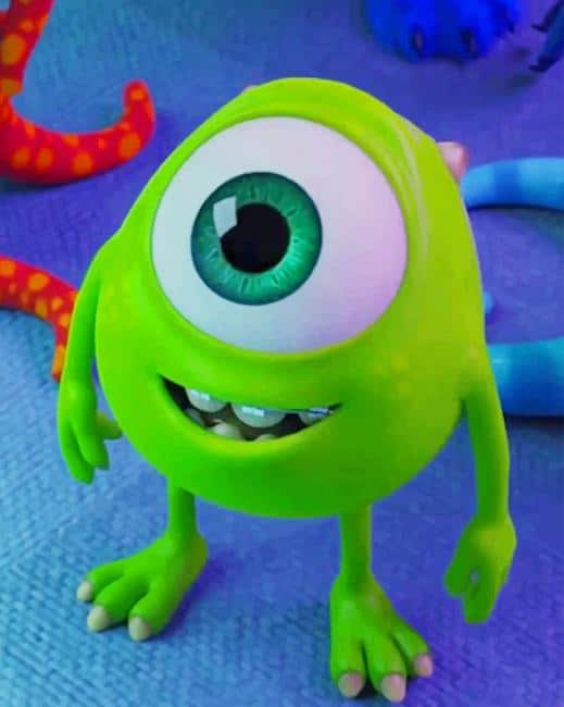 

Mike Wazowski Monsters University – Paint By Numbers - 40*50CM, 501 Original