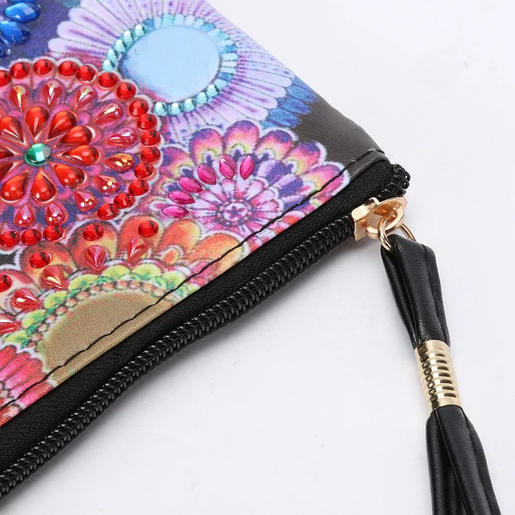 Diamond Painting Clutch DIY Special Shaped Drill PU Leather