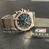 Audemars Piguet Royal Oak Chronograph 26240OR.OO.1320OR.08 Rose gold Green Dial 41mm Super Clone 