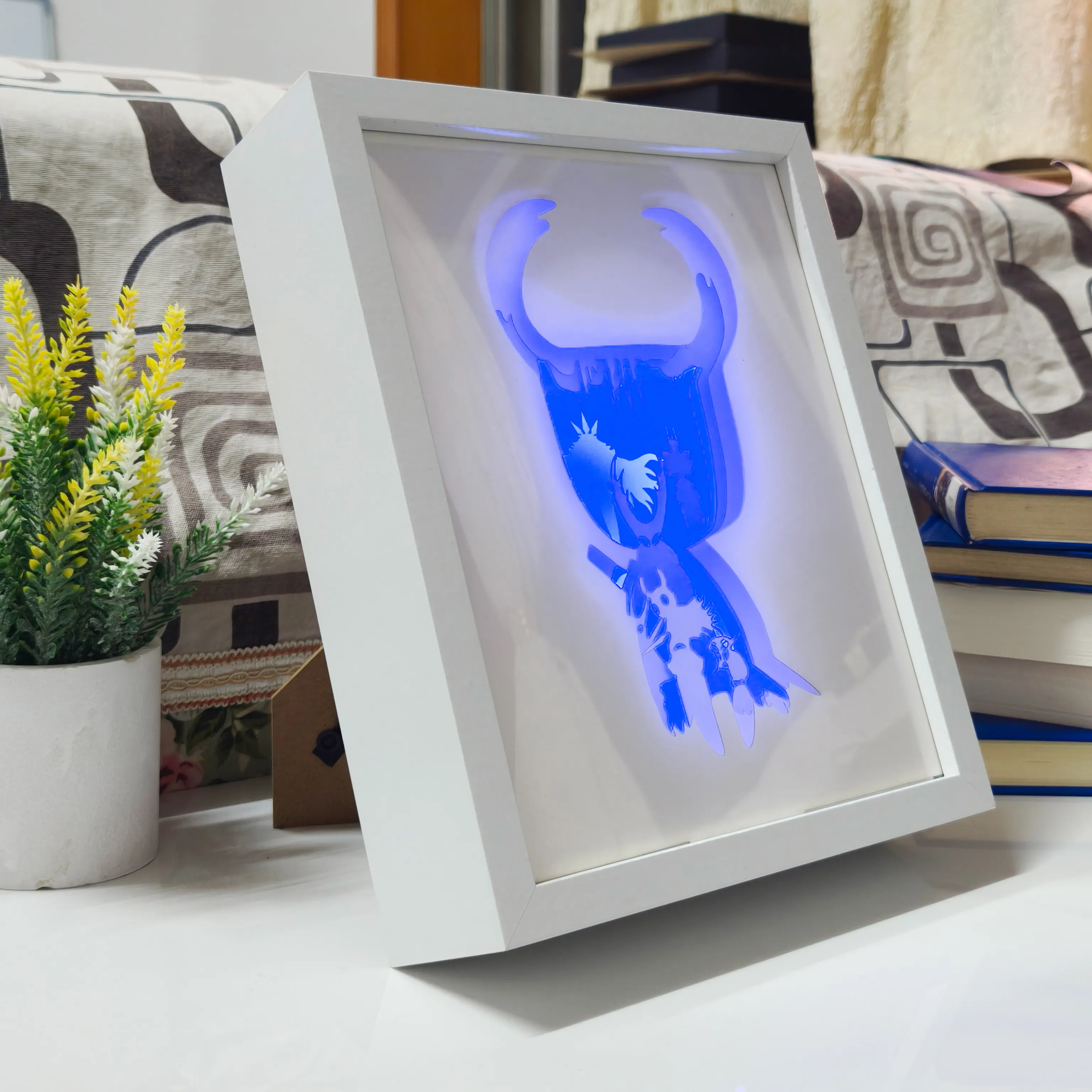 Hollow Knight Paper Cut Lamp &mdash; A Dreamy Light in a Fantasy World