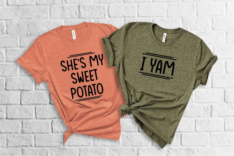 She's My Sweet Potato I Yam Shirts - Couples