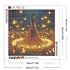 Magnifique Jupe Fille-Ronde Drill Diamond Painting-40*40CM