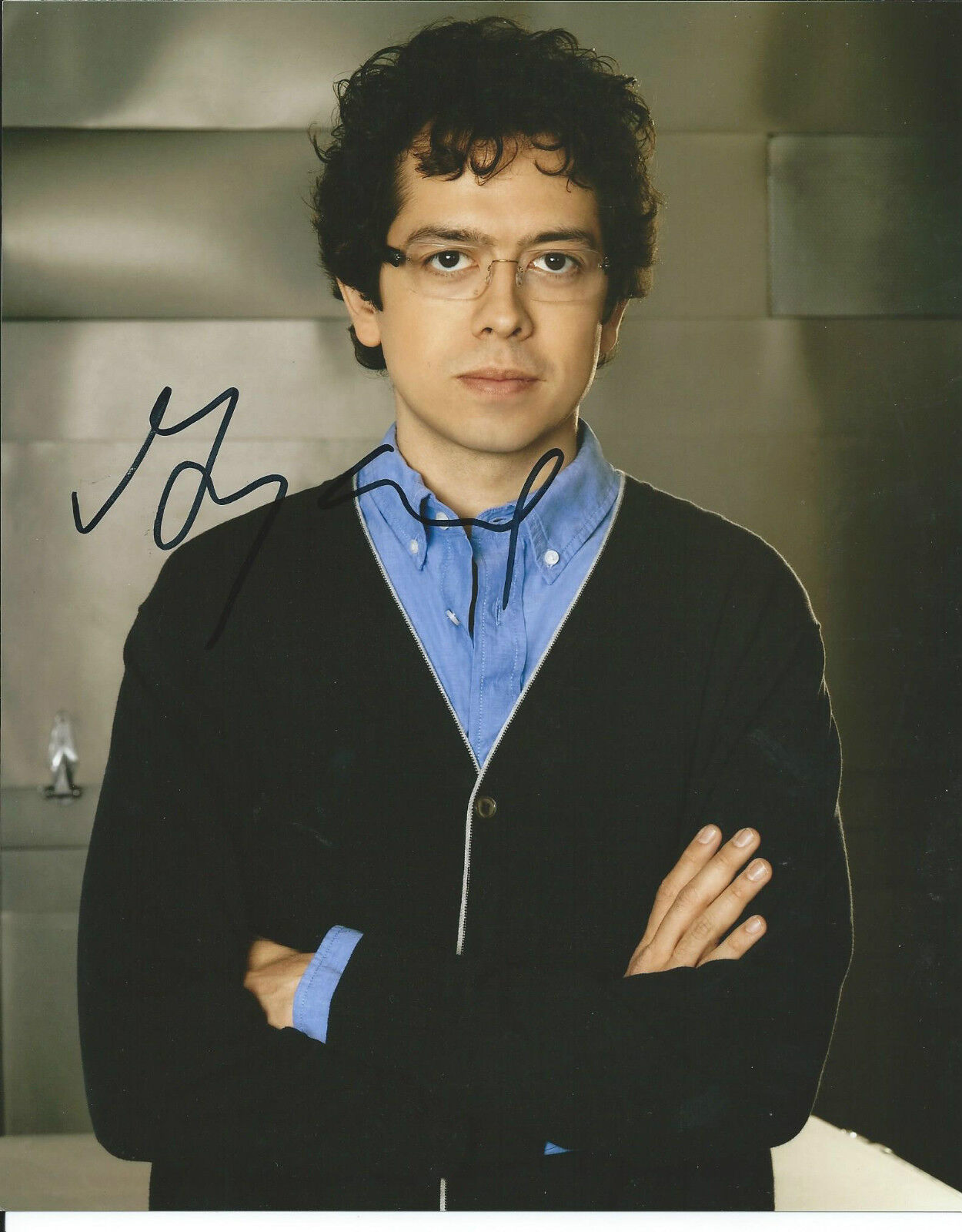 **GFA Super Troopers Movie *GEOFFREY AREND* Signed 8x10 Photo Poster painting MH5 COA**