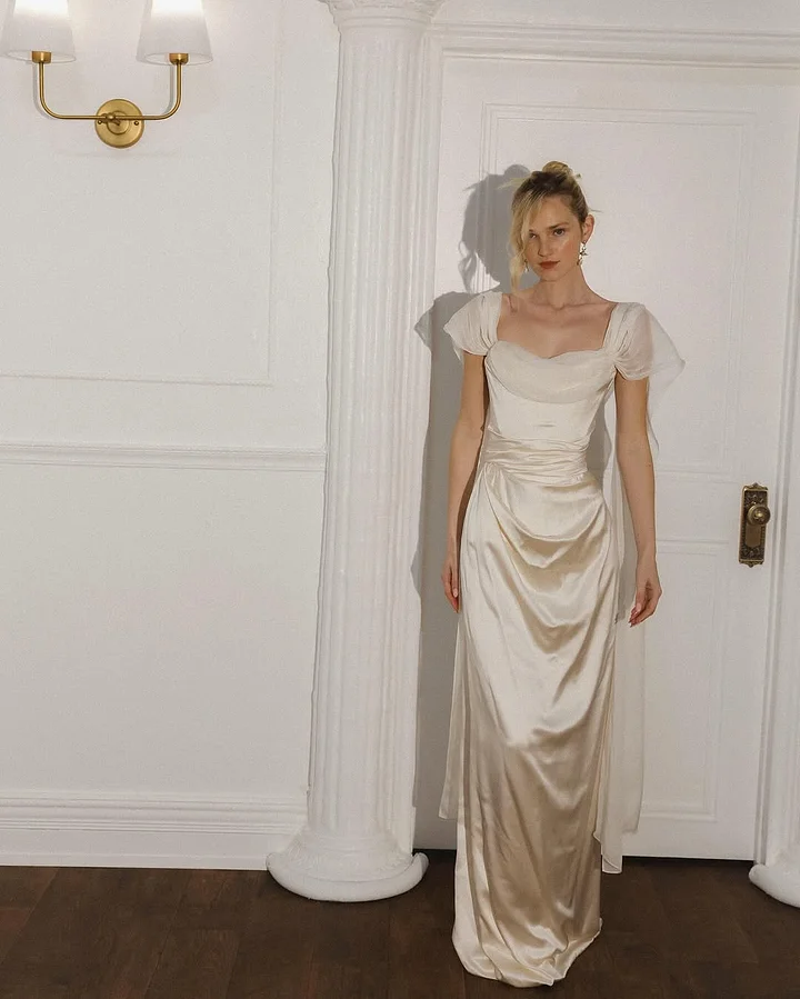 beige strapless prom dress Glitter Beige Strapless Tulle Long Tiered Prom Dress with Slit DM3082807   Dressmeet