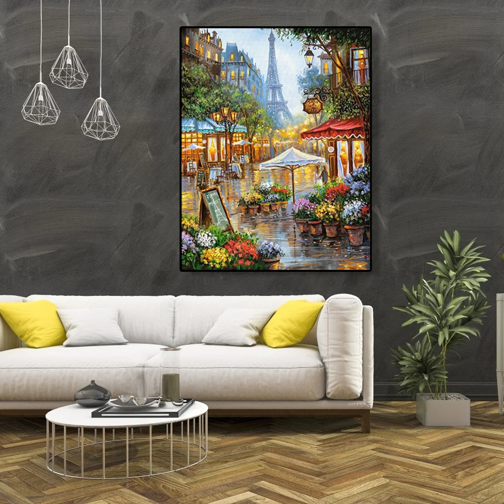 Street Tower - Paint By Number(40*50cm)