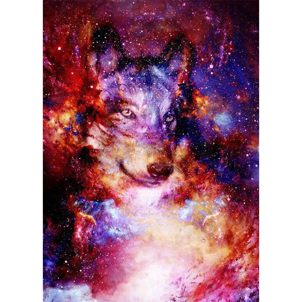 

Star Wolf - Round Drill Diamond Painting - 30*40CM, 501 Original