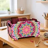 5D DIY Diamond Painting Decorative Storage Box Wood Storage Clutch (Mandala)