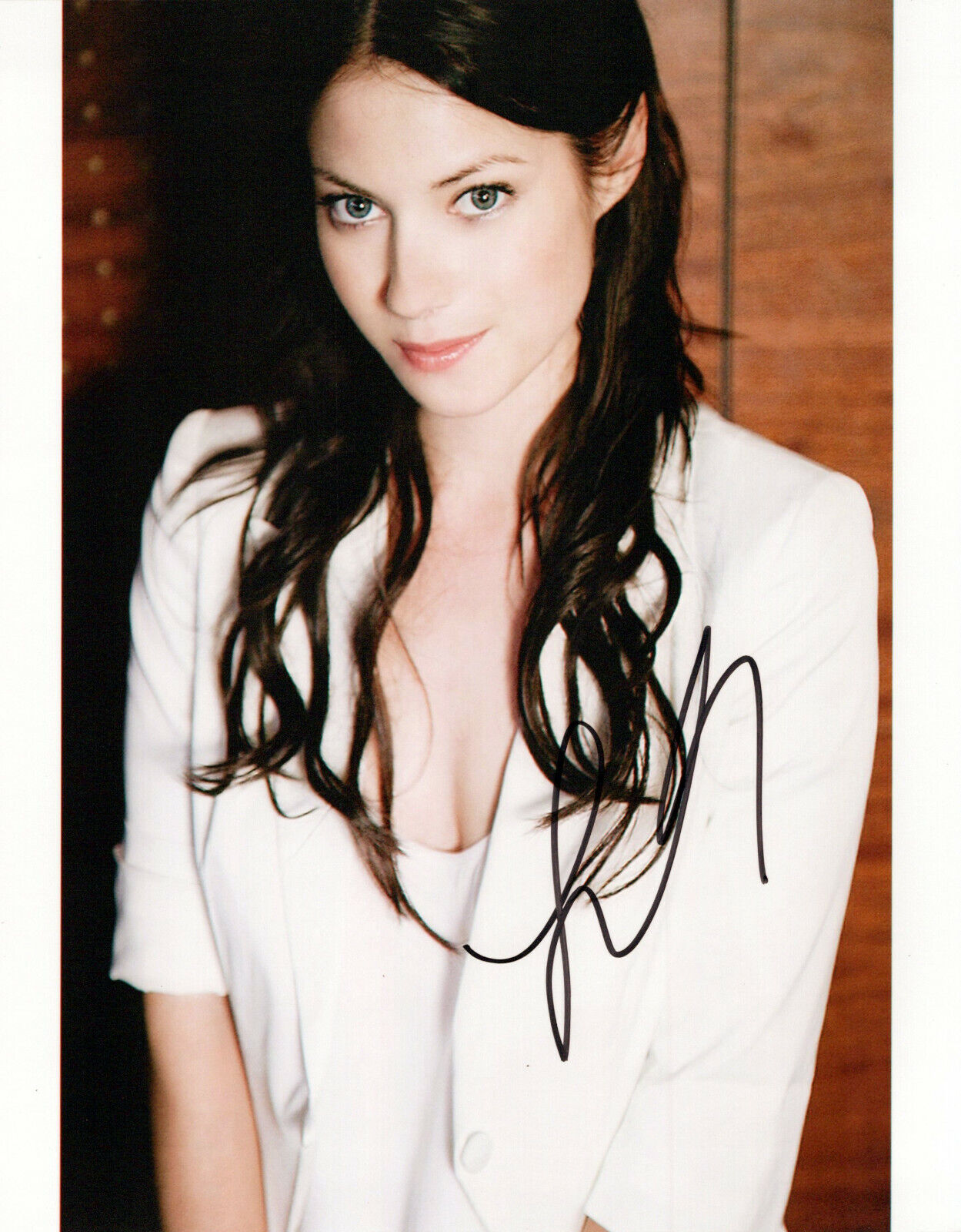 Laura Ramsey glamour shot autographed Photo Poster painting signed 8x10 #2