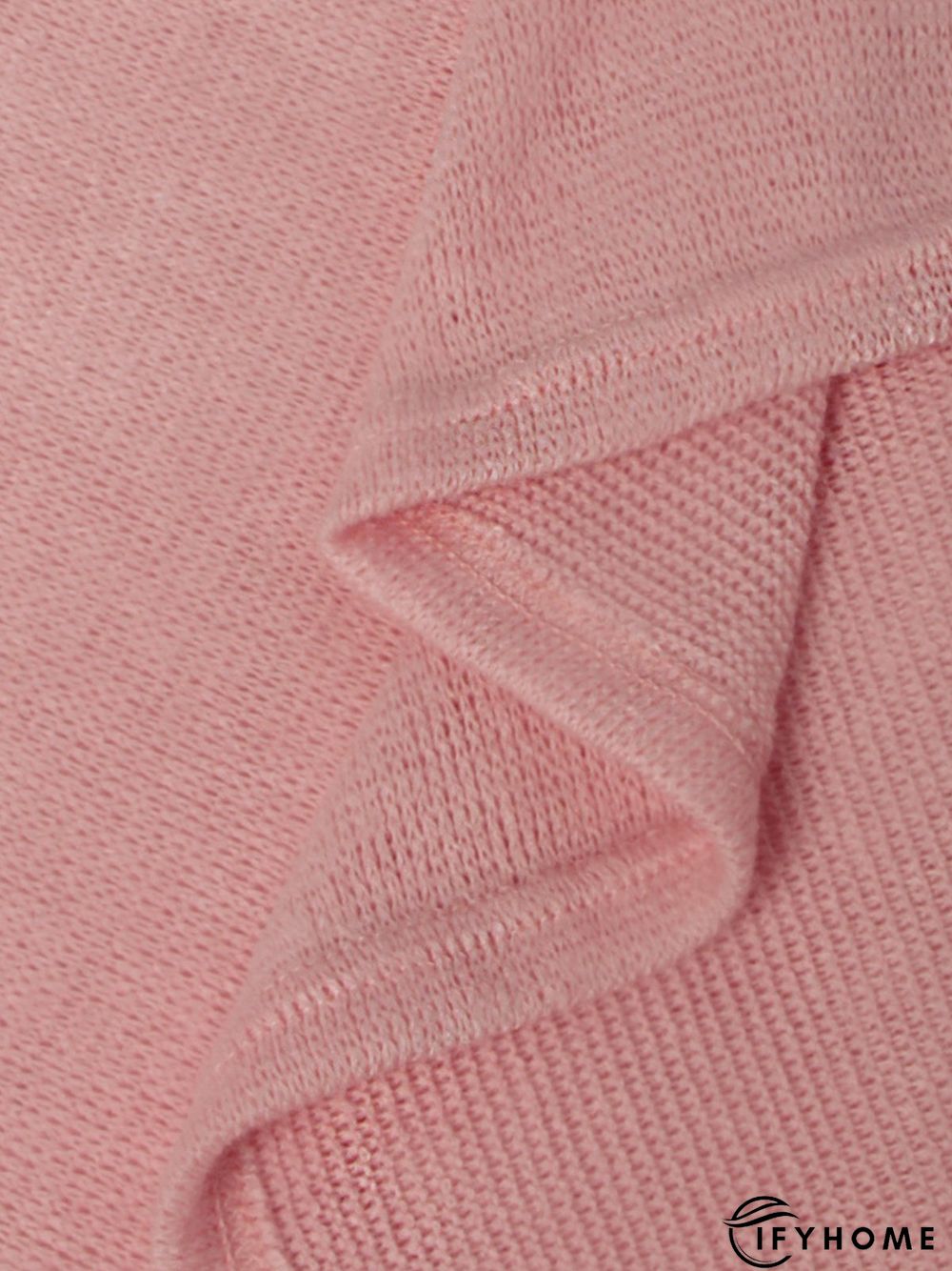 Fluffy Zipper Long Sleeve Casual H-line Sweater | IFYHOME