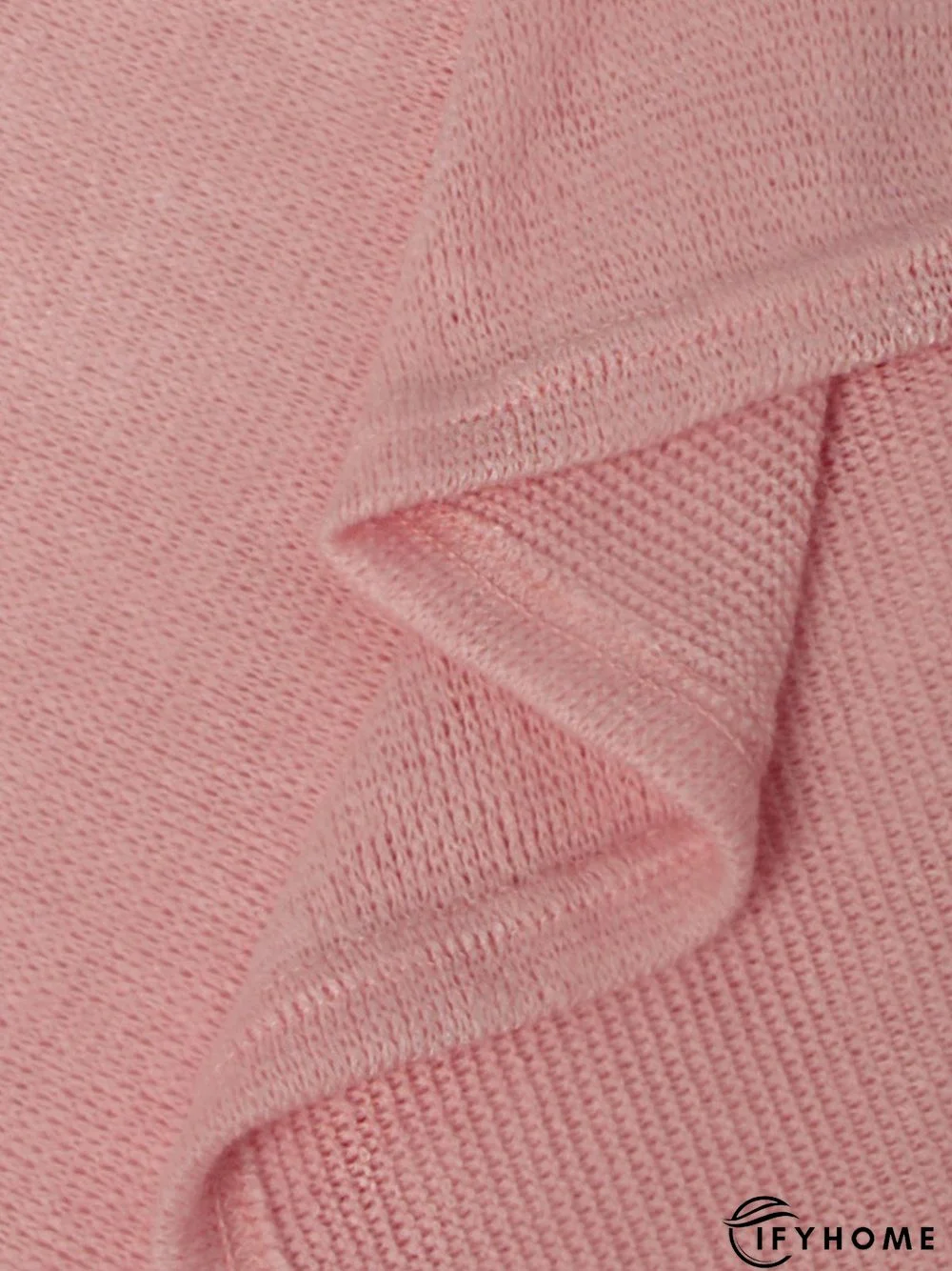 Fluffy Zipper Long Sleeve Casual H-line Sweater | IFYHOME