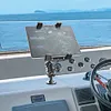 Car Phone Holder Anti-Slip Aluminum Drill Base Phone Rack Dashboard Phone Stand