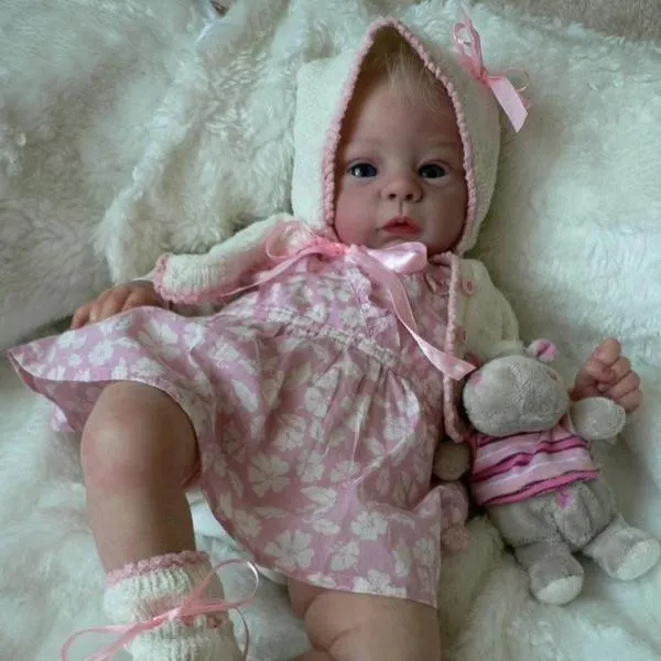 18'' Little Ruth Truly Baby Girl Doll, Cloth Body & Slicone Body - Reborn Shoppe
