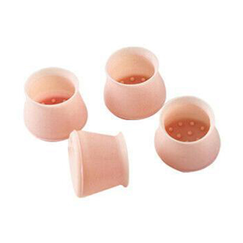 

Silicone Non-slip Chair Table Leg Foot Protection Cover Pads (Nordic Pink, 501 Original