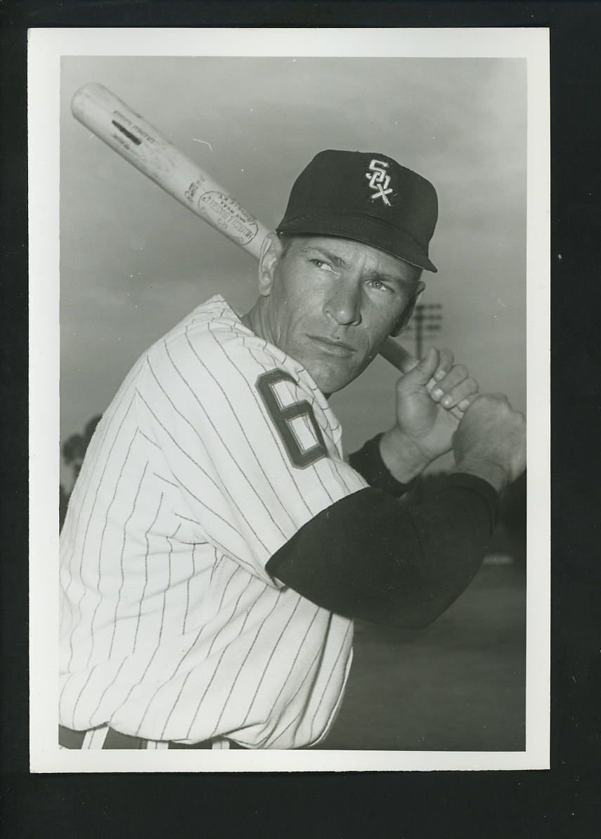 Billy Goodman 1960 Press Wire Photo Poster painting by Don Wingfield Chicago White Sox