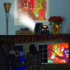 Projecteur de fen&ecirc;tre holographique LED Halloween et No&euml;l