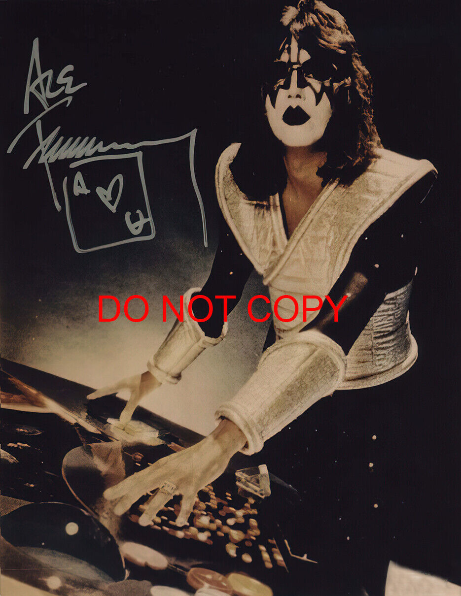 Ace Frehley - Autographed Signed 8x10 Photo Poster painting (Kiss) Reprint