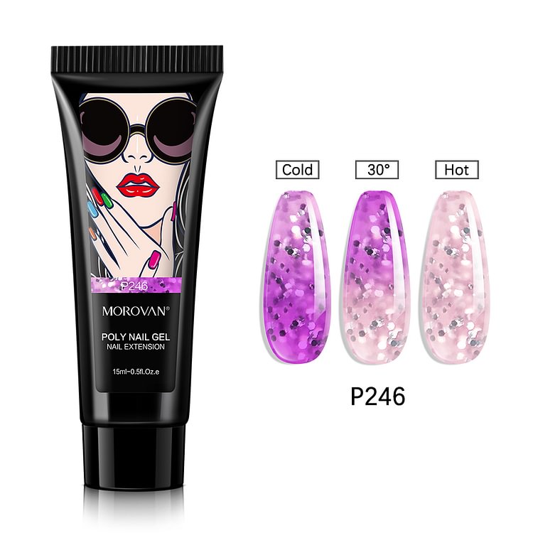 Morovan  7 For $29.99 Sale Poly Nail Gel