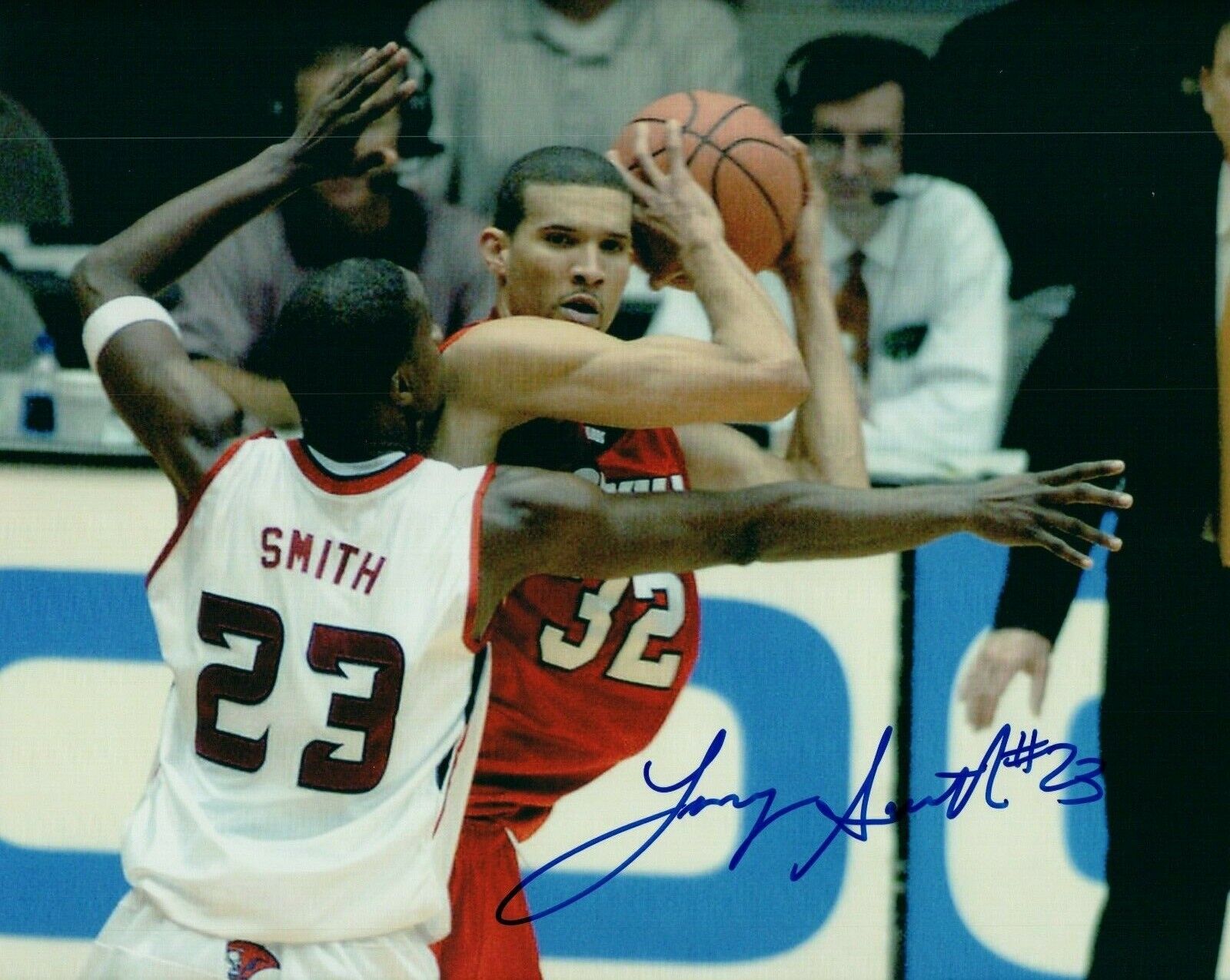 Lanny Smith NCAA College Houston Hand Signed Autograph 8x10 Photo Poster painting