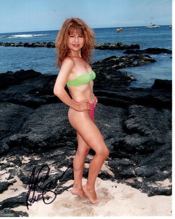 PIA ZADORA signed autographed SEXY BIKINI Photo Poster painting