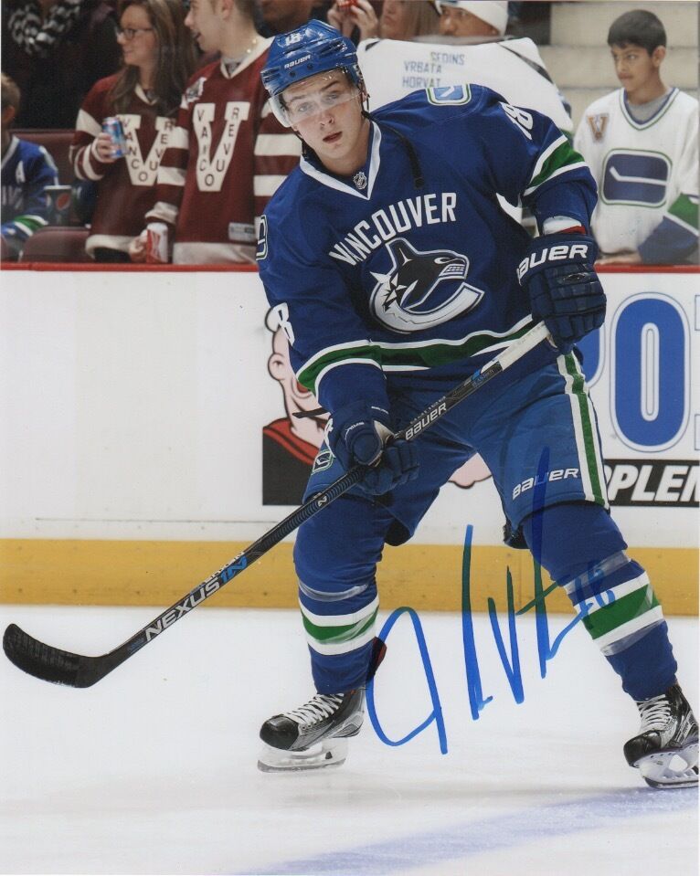 Vancouver Canucks Jake Virtanen Autographed Signed 8x10 NHL Photo Poster painting COA F