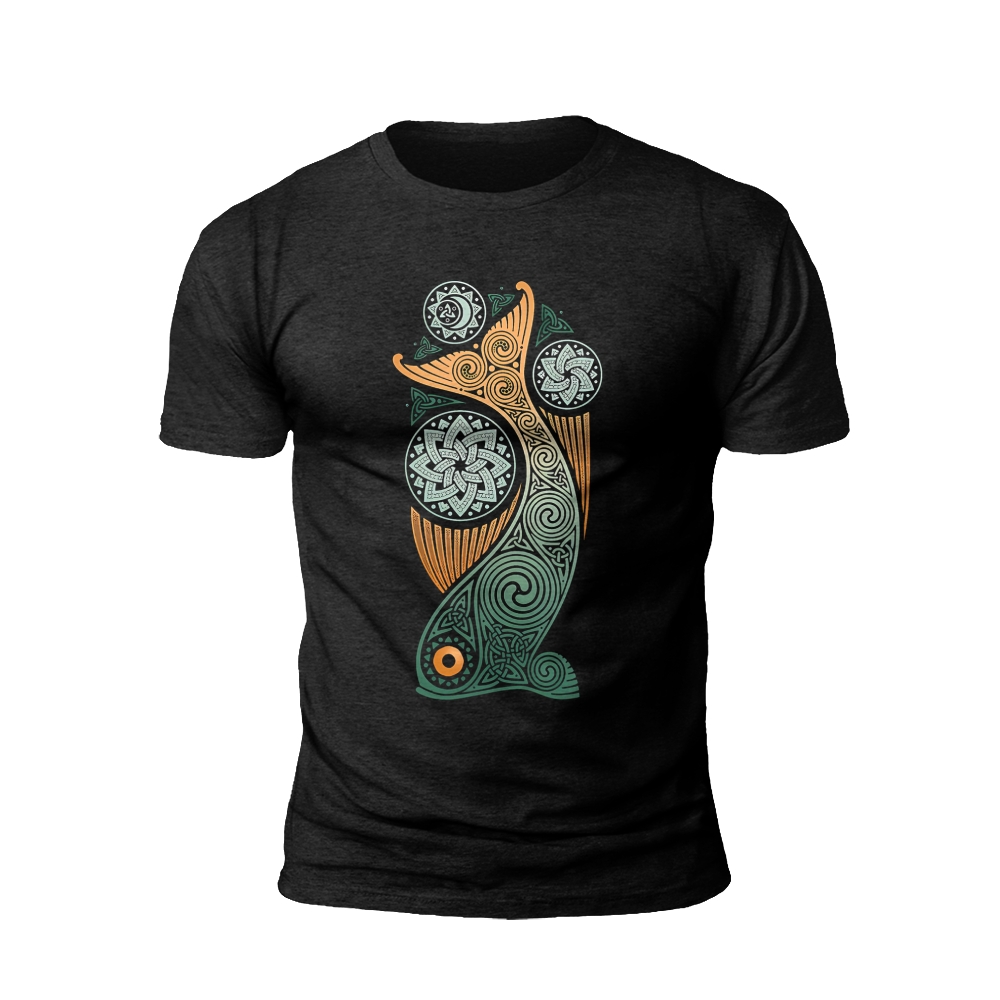 Celtic Serpent: Eternal Flow of Life T-shirt