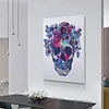 Skull  | Crystal Rhinestone  | Full Round Diamond Painting Kits