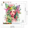 Butterfly Elf Girl - Crystal Rhinestone Diamond Painting
