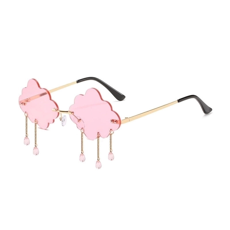 New Fashion Minimalist Pendant Cloud Sunglasses