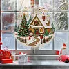 Winter Cabin DIY Diamond Painting Pendant Double Sided Gem Beads 25cm