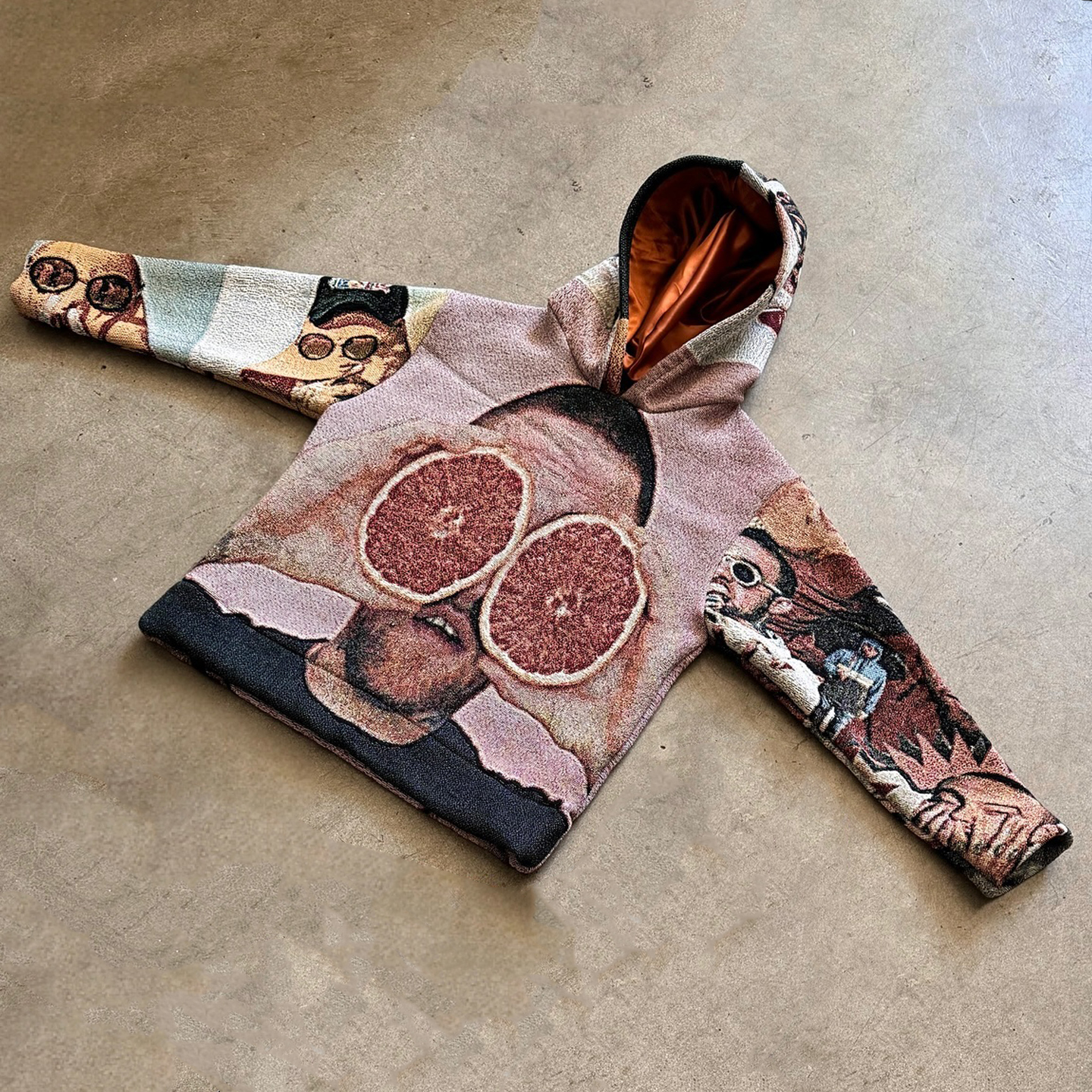 Street Tapestry Hoodie