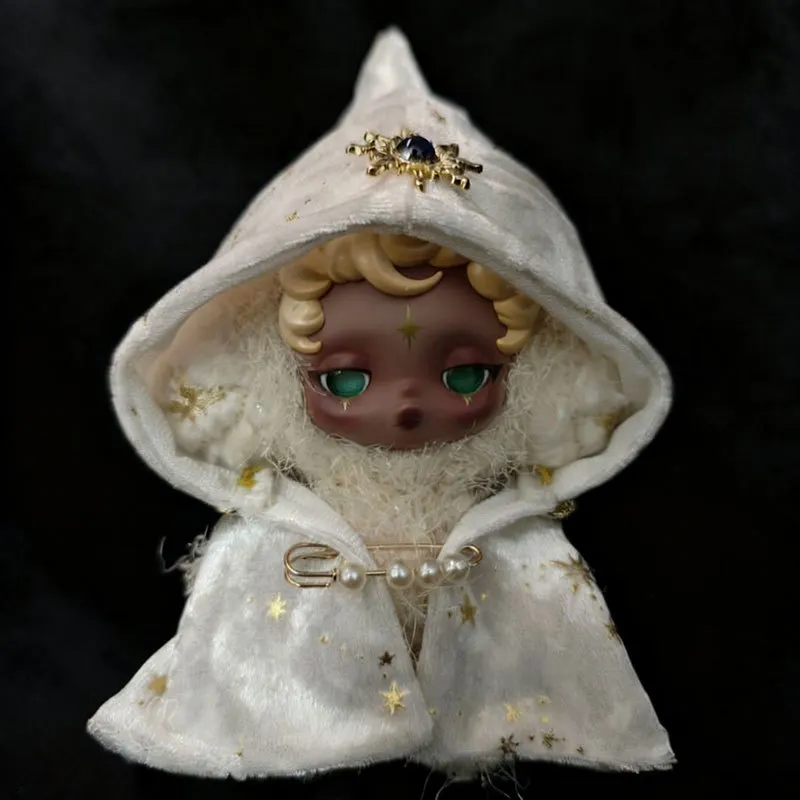  clothes only] Suitable for sp sleepless theater series Wednesday vinyl doll baby clothes mysterious cape set