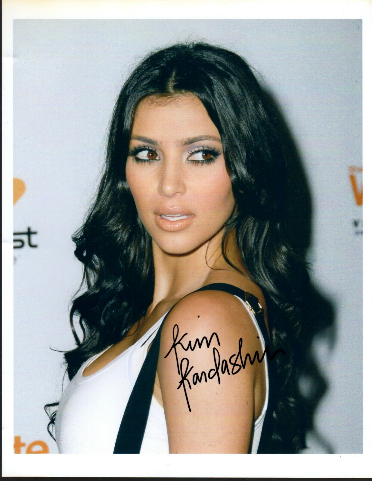 Kim Kardashian Signed Autographed Auto Photo Poster painting
