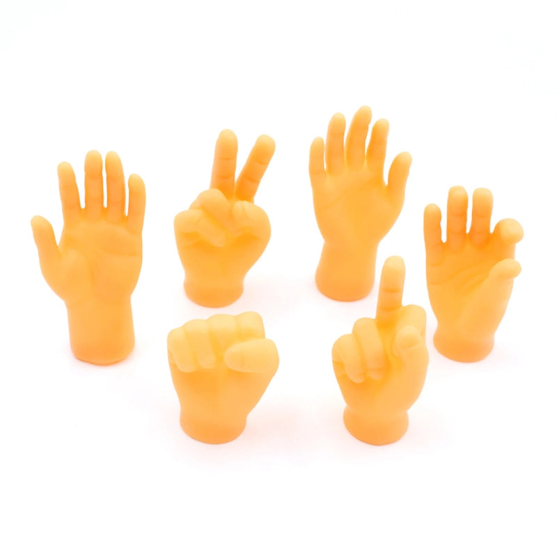 Tiktok Same Pet Cat Finger Set Funny Little Hand Model Funny Cat Artifact Cat Finger Set Massage Toy