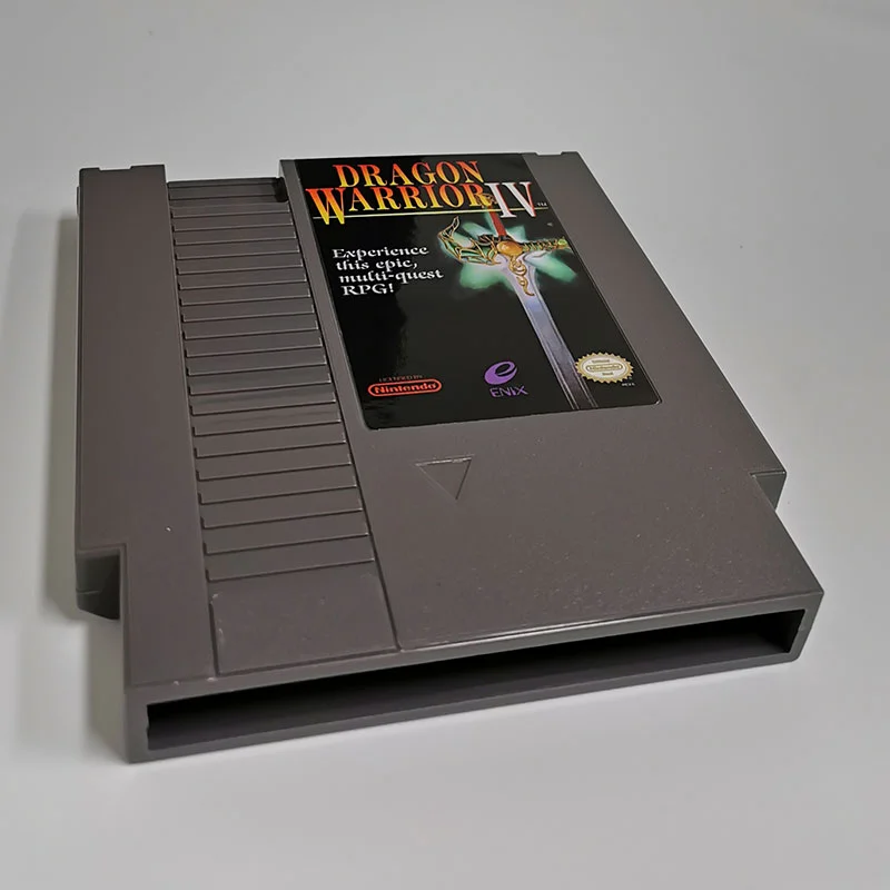 Dragon Quest IV: Chapters of the Chosen For Nintendo NES - 8 Bit Game Cartridge