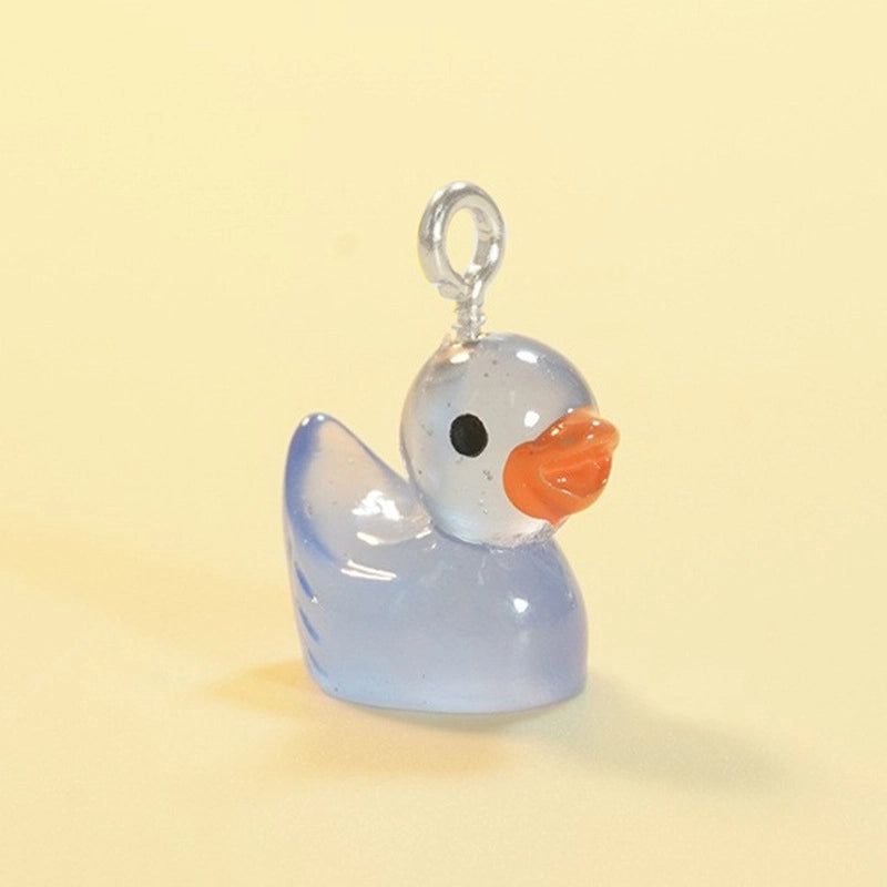 Luminous Diy Jewelry Resin Accessories Handmade Material Keychain Pendant Bracelet Sheep Eye Nail Little Duck