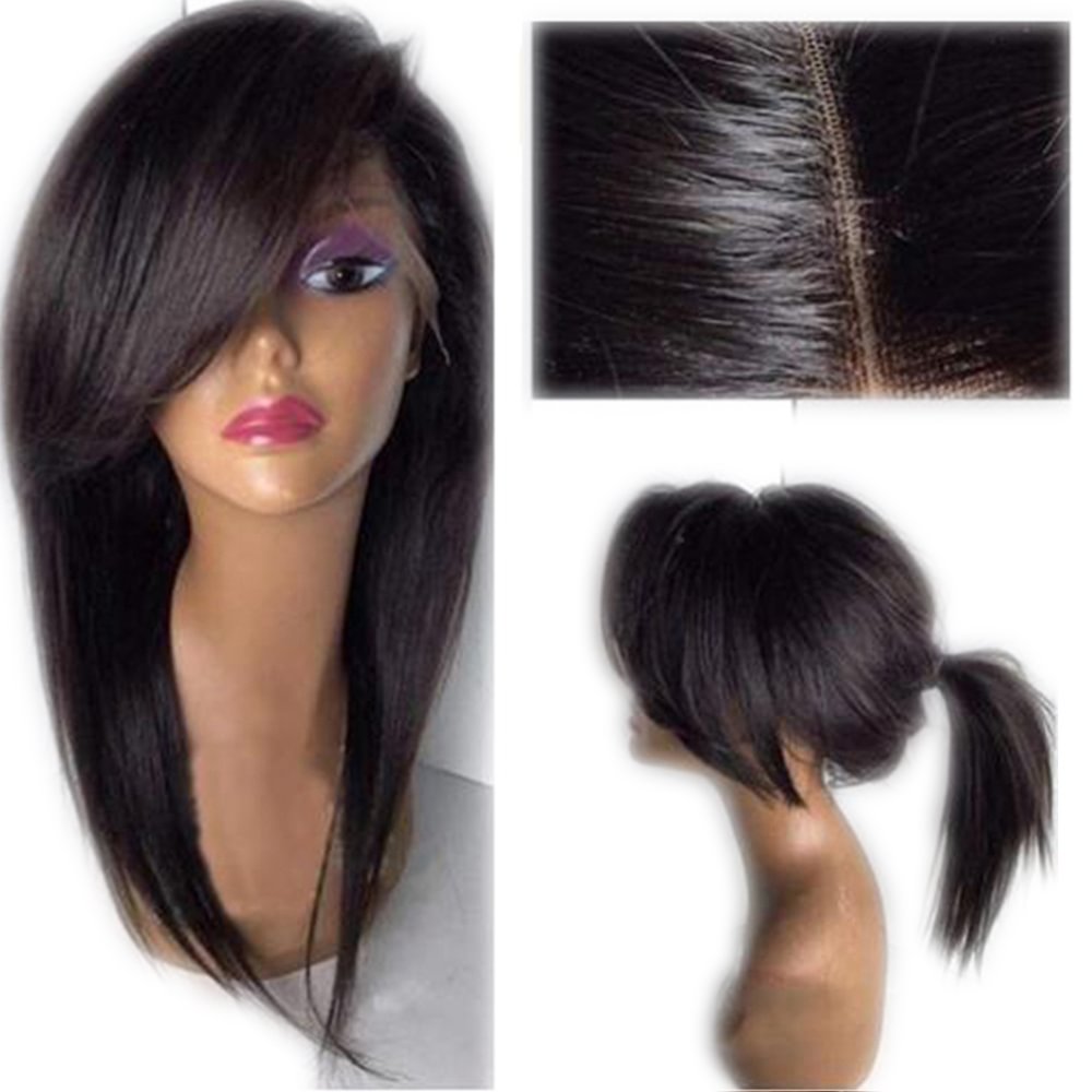Long Straight Wigs Black Daily Style US Mall Lifes
