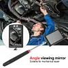 4pcs Adjustable Car Angle View Pen Automotive Telescopic Inspection Mirrors