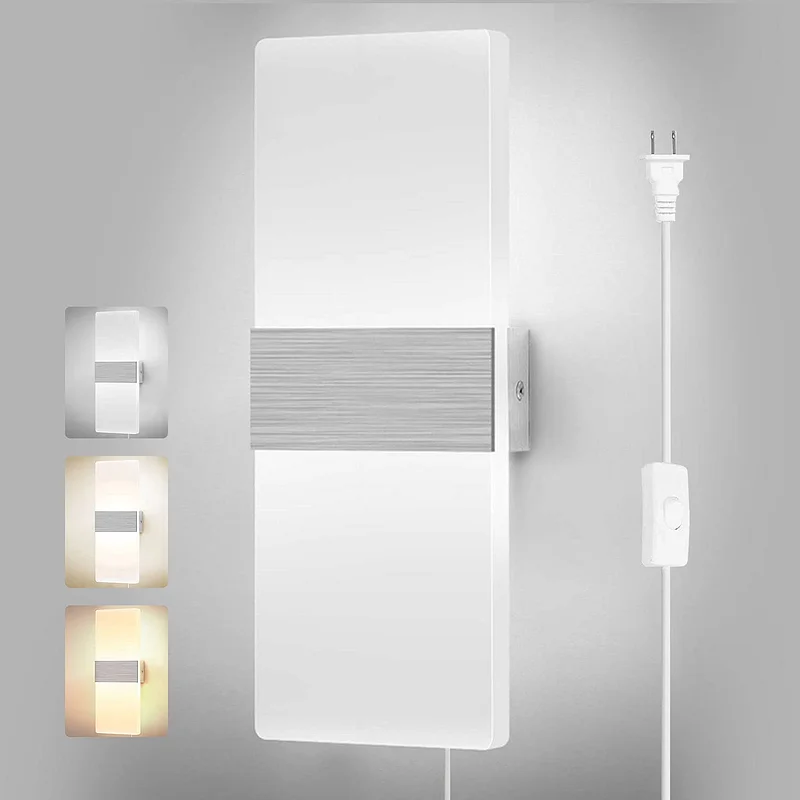 Lightess LED Wall Sconce, Wall Mounted Lamp with Rechargeable Battery  Operated, 3 Brightness Level &…See more Lightess LED Wall Sconce, Wall  Mounted