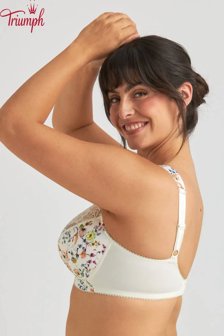 Triumph - Soutien com arma&ccedil;&atilde;o e renda floral (4 unidades)
