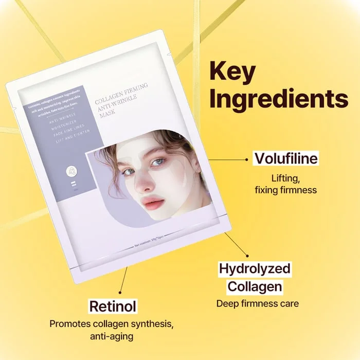 ✨V-line Full Face Tension Lifting Mask (5pcs)⏰Last Day 50% Off
