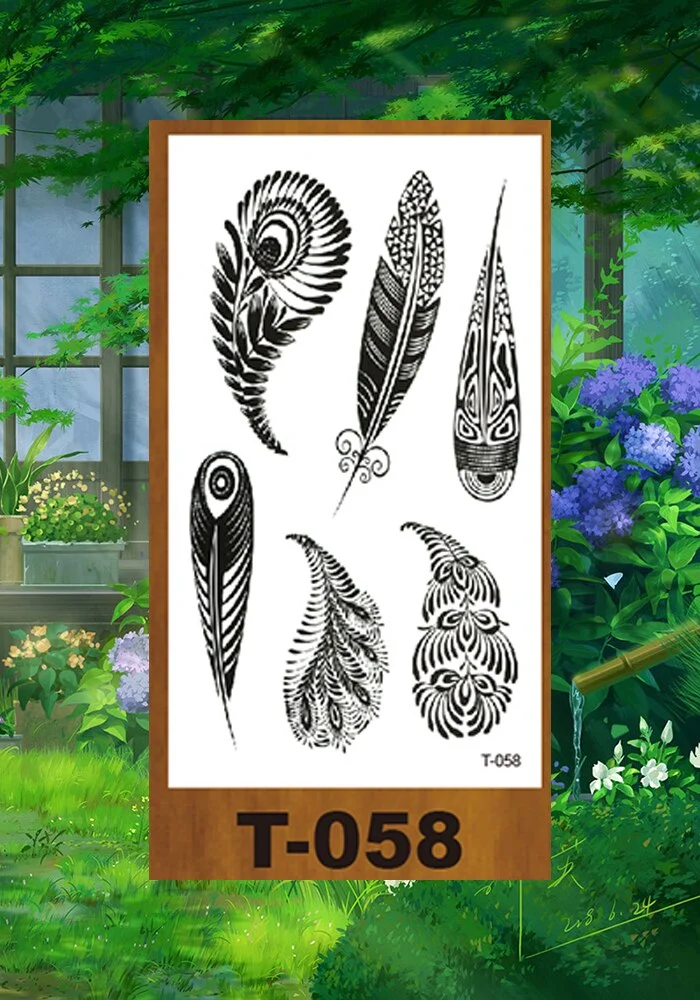 Drop Shipping Small Temporary Tattoo Stickers Solar System Animal Panda Deer Girl Kid Arm Buttock Abdomen Neck Ankles Art Tatoo