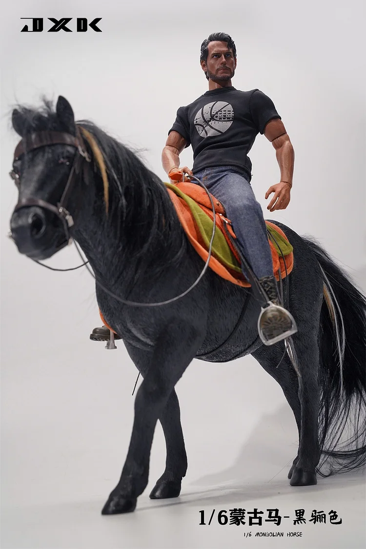 PRE-ORDER JXK Studio Mongolian Horse JXK165A 1/6 Static Animal Model Statue(GK)